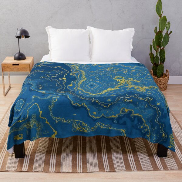 Item preview, Blue marble art #pattern #marble designed and sold by JBJart.