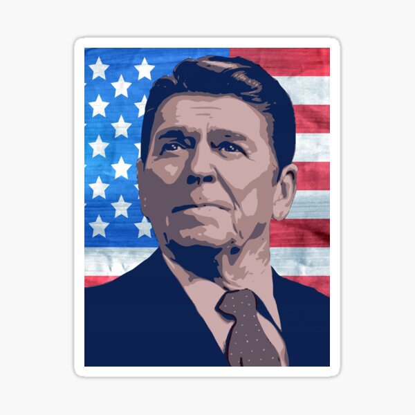 Reagan Sticker