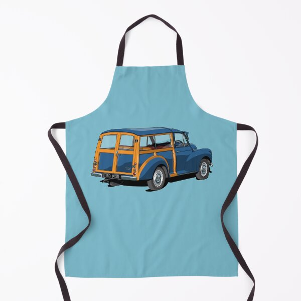 Item preview, Morris Minor 1000 traveller in dark blue designed and sold by candc-retro.