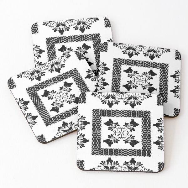 Item preview, Ornamental Black White designed and sold by bgyg.