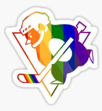 penguin pride (penguin sid fractal) Sticker