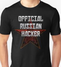 Official Russian Hacker Unisex T-Shirt