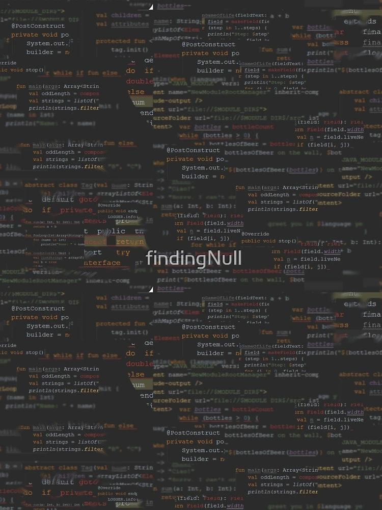 Aperçu 5 sur 5. Robe trapèze avec l'œuvre Code3 créée et vendue par findingNull.