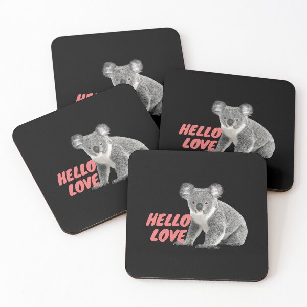 Item preview, cute koala bear hello love t-shirt designed and sold by Magicalair.