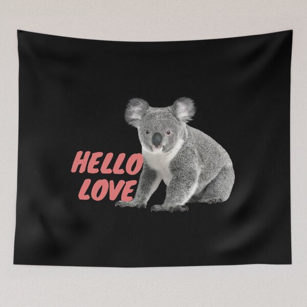 Item preview, cute koala bear hello love t-shirt designed and sold by Magicalair.
