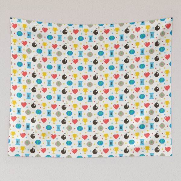 Item preview, 80s Gamer Pattern designed and sold by machmigo.