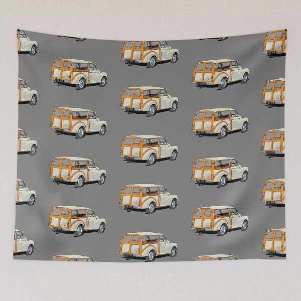 Item preview, Morris Minor 1000 traveller in old english white designed and sold by candc-retro.