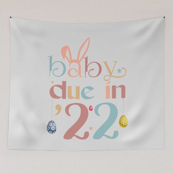 Item preview, Baby due in 22 easter pregnancy announcement Egg Specting  designed and sold by Dream-bubble.