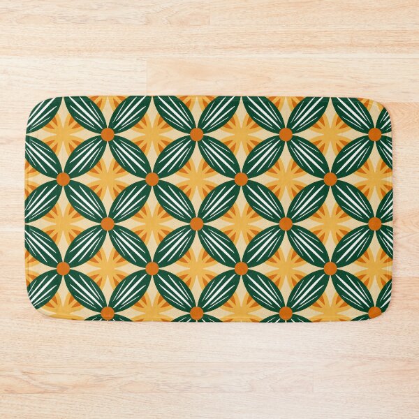 Item preview, Geometric Flower Pattern - Modern Floral Decorative designed and sold by Hic21.