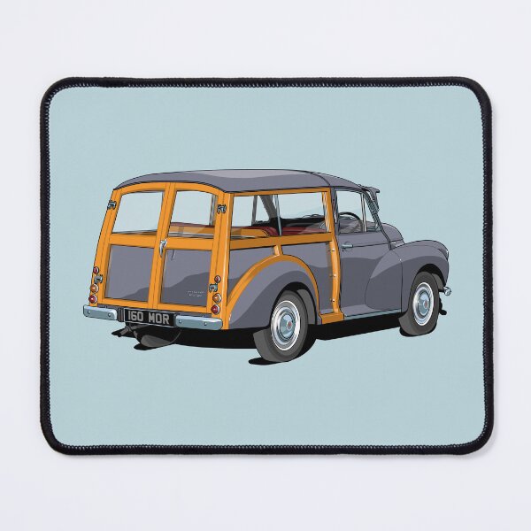 Item preview, Morris Minor 1000 traveller in grey designed and sold by candc-retro.