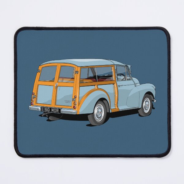 Item preview, Morris Minor 1000 traveller in light blue designed and sold by candc-retro.