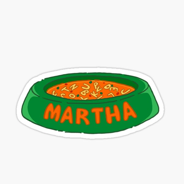 Artikel-Vorschau von Die Buchstabensuppe von Martha Speaks, designt und verkauft von KayRaid.