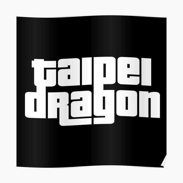 Taipei Dragon Logo Poster