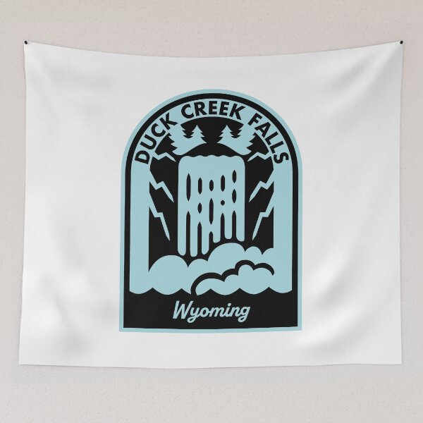 Item preview, Duck Creek Falls Wyoming designed and sold by HalpinDesign.