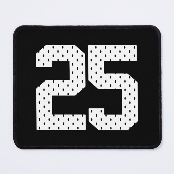 Item preview, 25 Twenty-Five Number Sports Red Texture Jersey Twenty-Five Classic T-Shirt designed and sold by rollinsale.