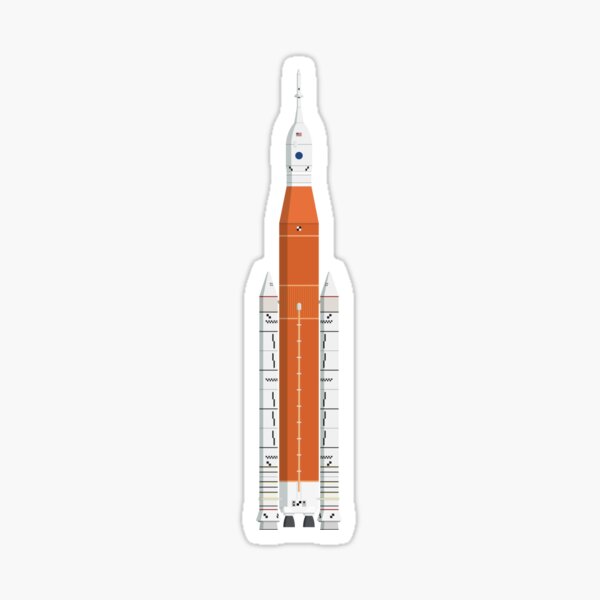 Item preview, NASA's SLS Space Launch System Moon Rocket - Artemis designed and sold by InkandChroma.