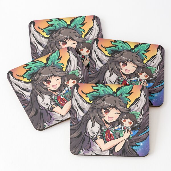 Item preview, Okuu Utsuho reiuji and her fumo designed and sold by LisLisetteDraws.