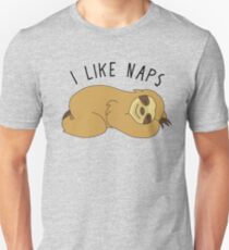 I like naps - Sloth Unisex T-Shirt