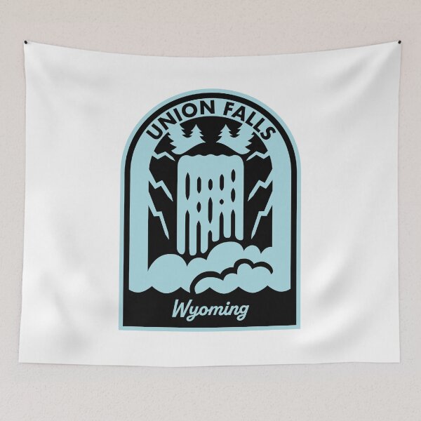 Item preview, Union Falls Wyoming designed and sold by HalpinDesign.