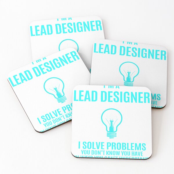 Item preview, Lead Designer - I Solve Problems Job Gift designed and sold by melissaval2.