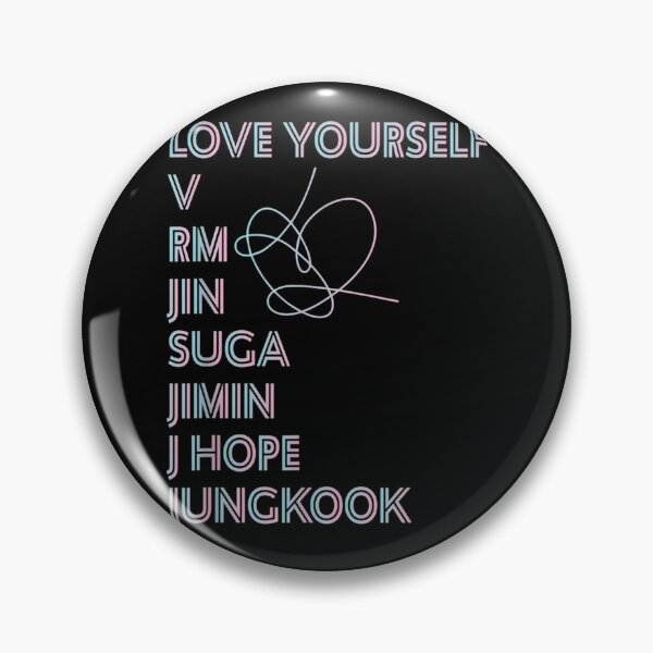Item preview, Official Kpop BTS Love Yourself BTS_Love01 . designed and sold by Christy Hartmann.