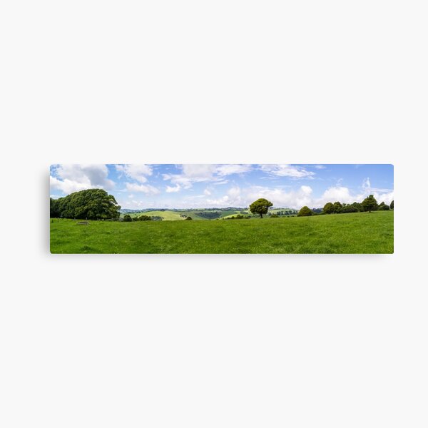 Green Fields Canvas Print