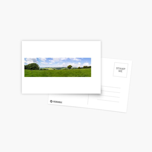 Green Fields Postcard