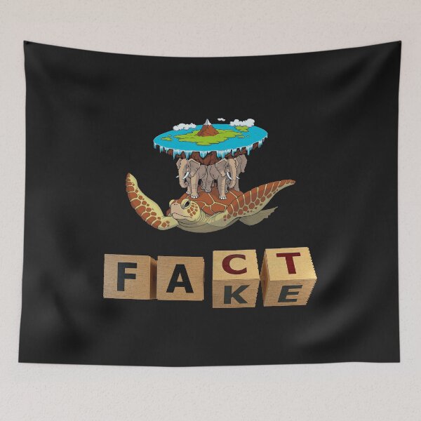 Item preview, Fake or Fact theory of the world designed and sold by si3iy.