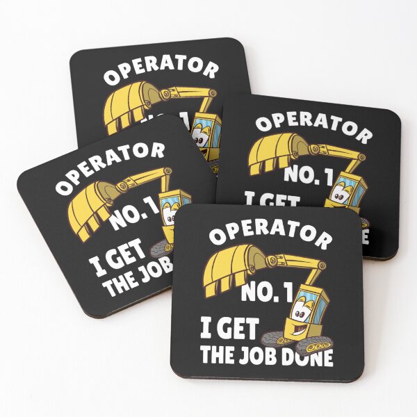 Item preview, Operator No. 1 Get The Job Done Children Excavator designed and sold by Christy Hartmann.