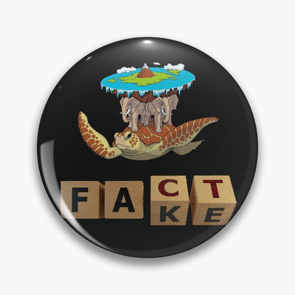 Item preview, Fake or Fact theory of the world designed and sold by si3iy.