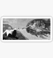 Michelangelo Foucault Sticker
