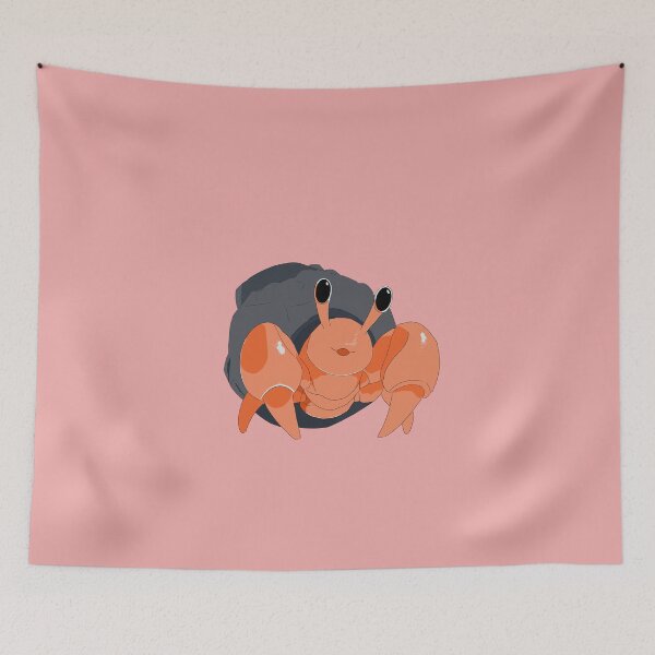 Item preview, Lucky Hermit Crab Loves You Cute Animals designed and sold by BigFatMistake.