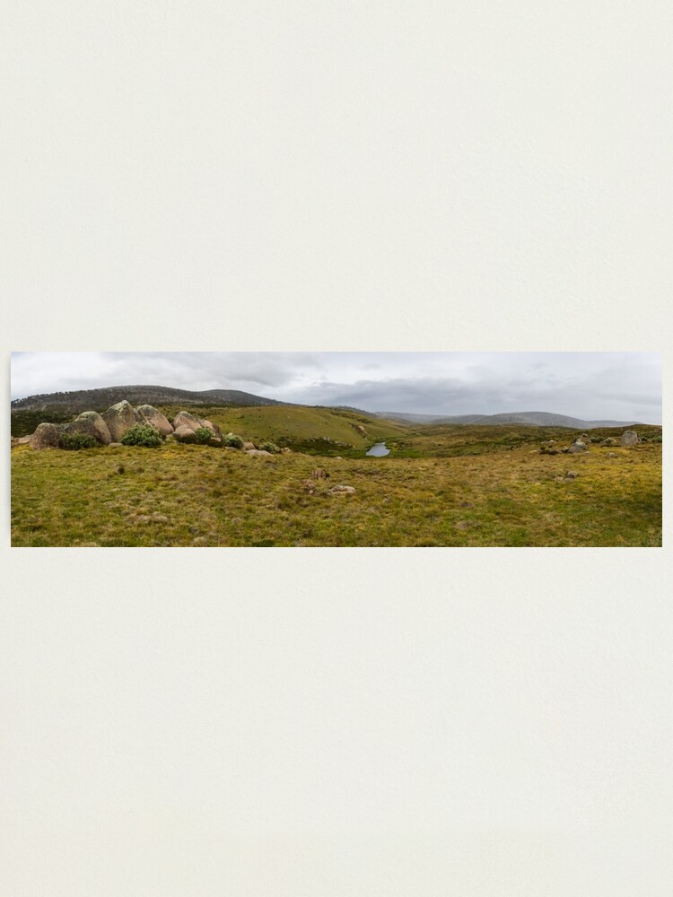 Alternate view of Snowy Mountains High Country Photographic Print