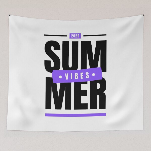 Item preview, 2022 Summer vibes - with black and purple colors designed and sold by sama-stylish.