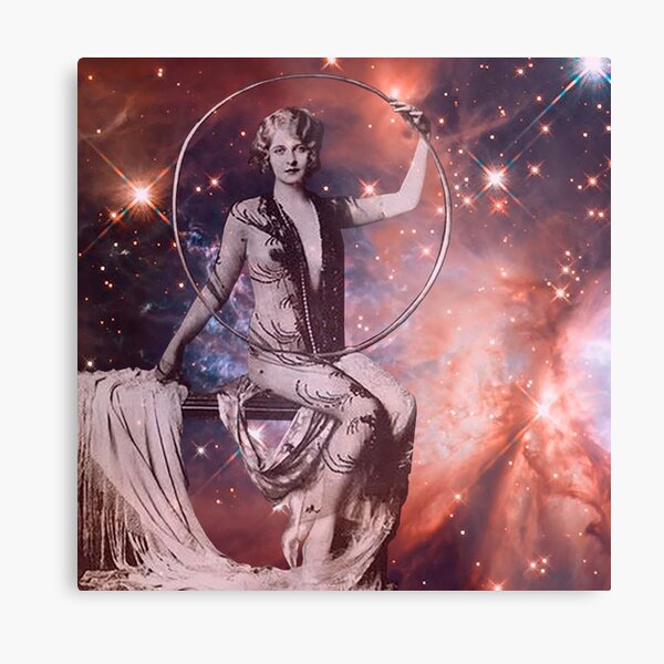 Jump Through Rings Metal Print
