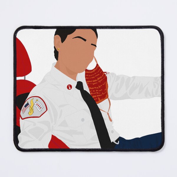 Item preview, White Shirt Stella Kidd Chicago Fire  designed and sold by erinsartstuffs.