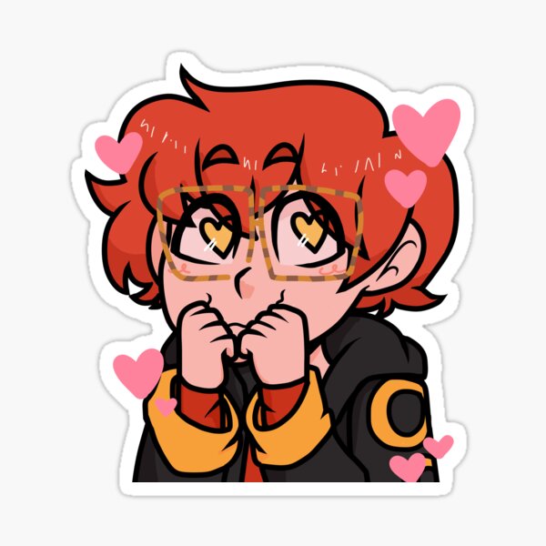 707 Love Emoji Sticker