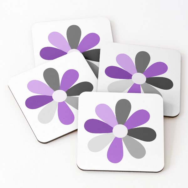 Item preview, asexual pride flower designed and sold by asexual-musings.