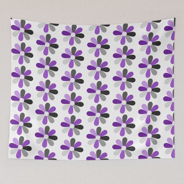 Item preview, asexual pride flower designed and sold by asexual-musings.
