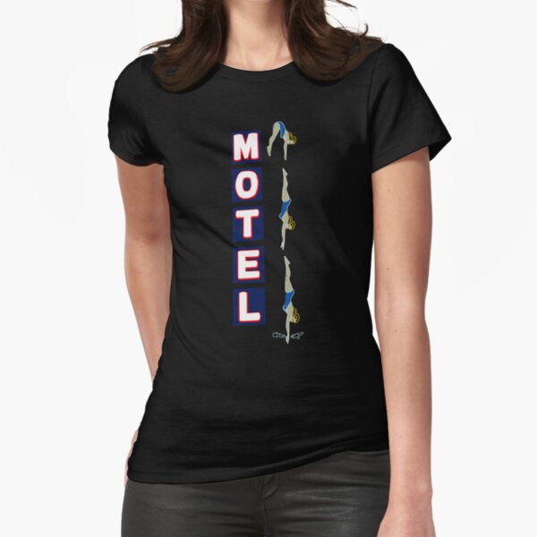 Motel Sign Fitted T-Shirt