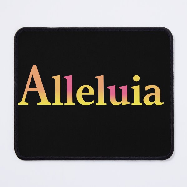 Item preview, Alleluia - Religious Easter Rejoicing, Joy and Hope in Yellow and Pink designed and sold by MaryKunzGoldman.