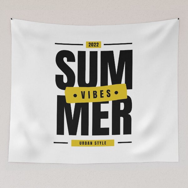 Item preview, 2022 Summer vibes - with black and yellow colors designed and sold by sama-stylish.