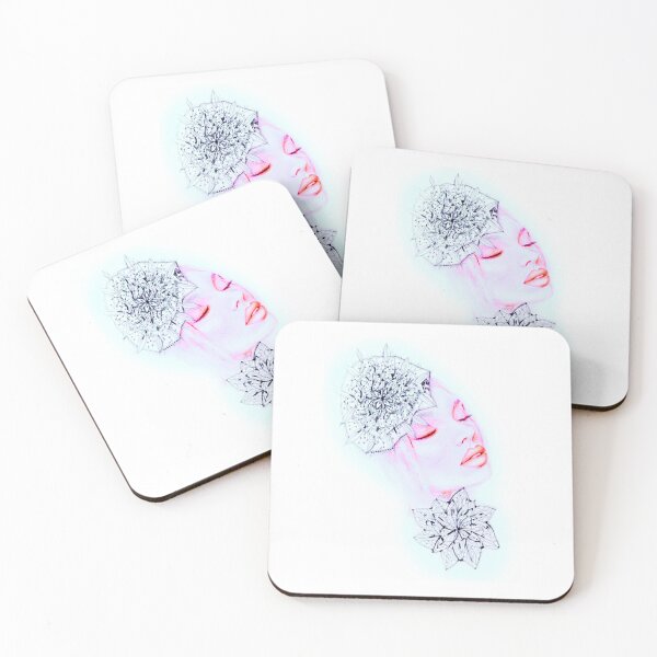Item preview, pink blue fashion illustration designed and sold by Nazrin Nasimi.