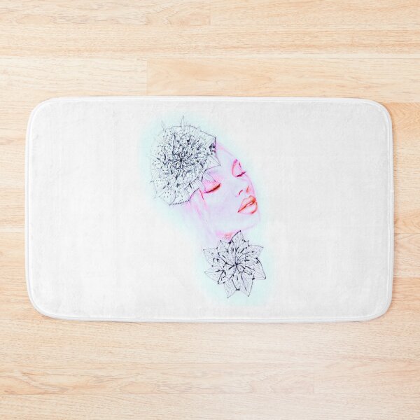 Item preview, pink blue fashion illustration designed and sold by Nazrin Nasimi.