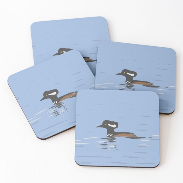 Item preview, Hooded Merganser designed and sold by Timberdoodlz.