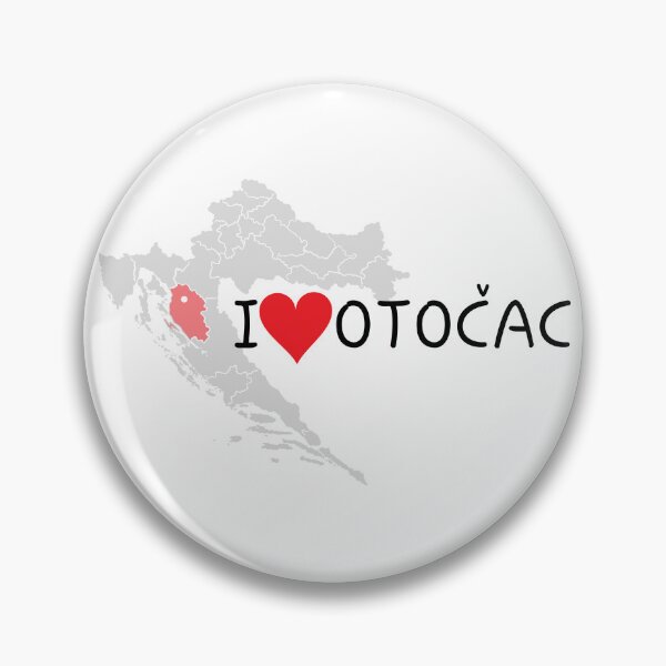 Item preview, "I Love Otočac" designed and sold by MC Art Studio.