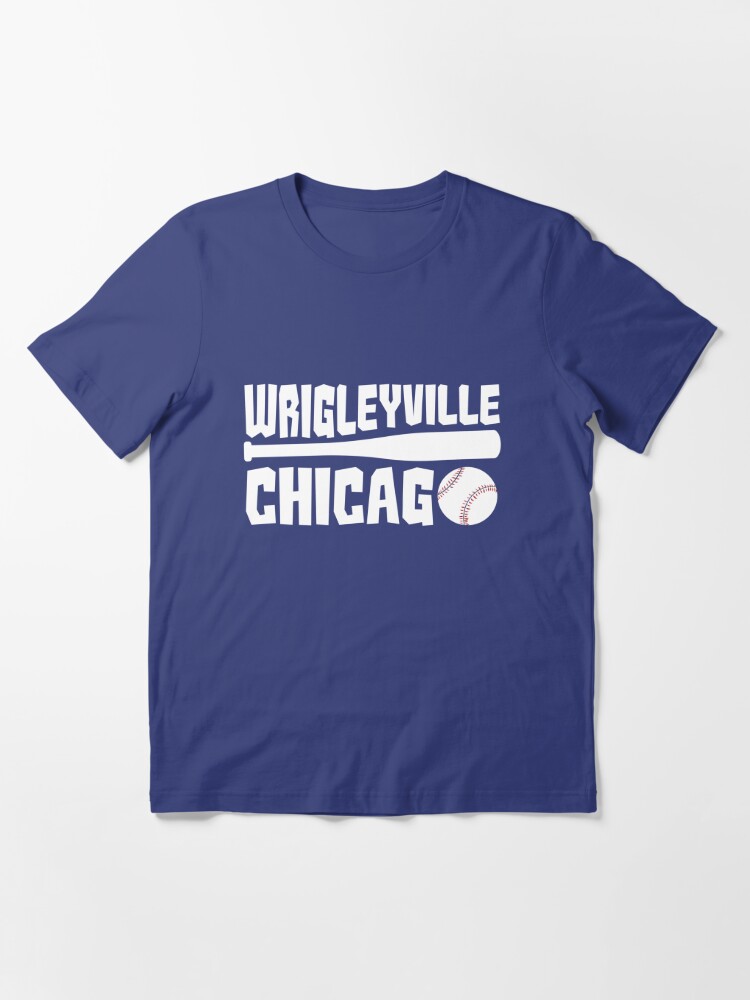  Wrigleyville Chicago Baseball American Long Sleeve T-Shirt :  Sports & Outdoors