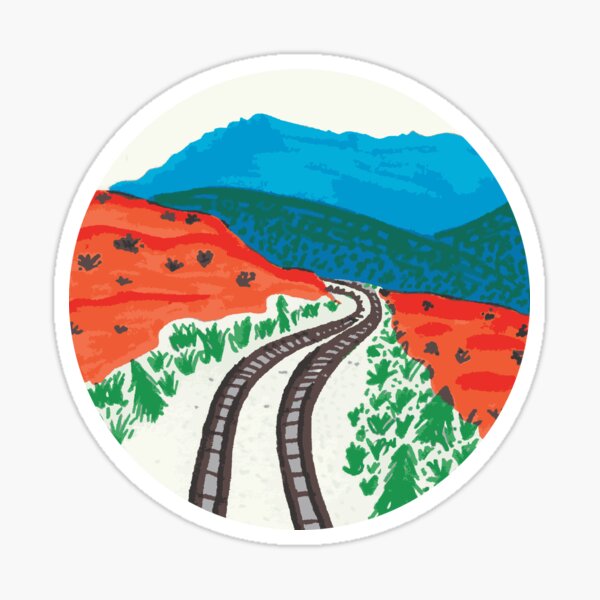 Item preview, Southwest Chief Railroad Track designed and sold by Milli Co Studio.