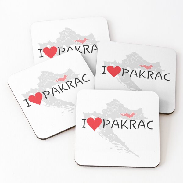 Item preview, "I Love Pakrac" designed and sold by MC Art Studio.