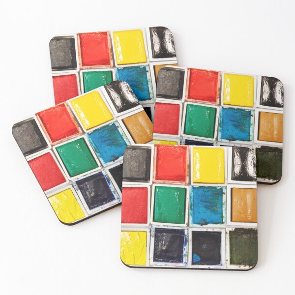 Item preview, Watercolor paint palette pattern Design  designed and sold by Emily Roberts.